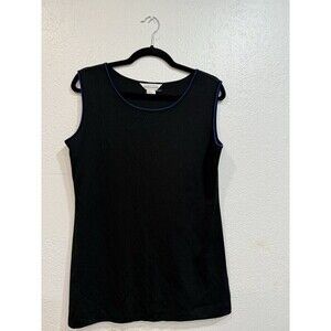 Exclusively Misook fine knit shell / tank sweater  Sz Medium